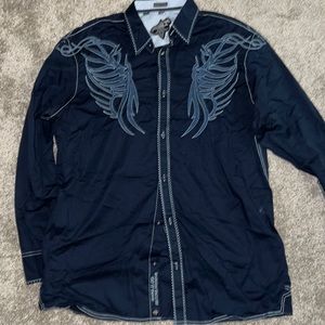 Men’s Roar Button Down Shirt